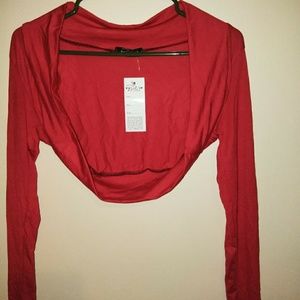 Long sleeve shrug